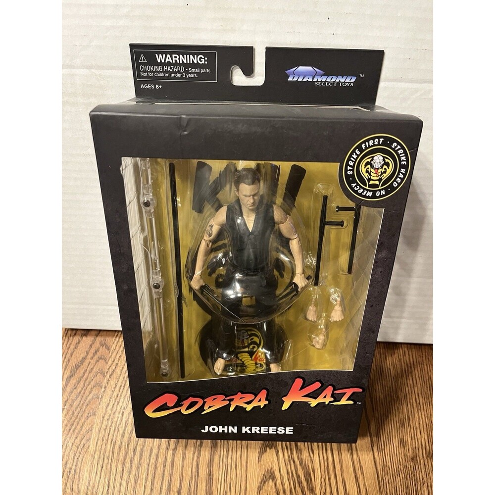 Cobra Kai JOHN KREESE Action Figure Diamond Select Toys MIB NEW 7”